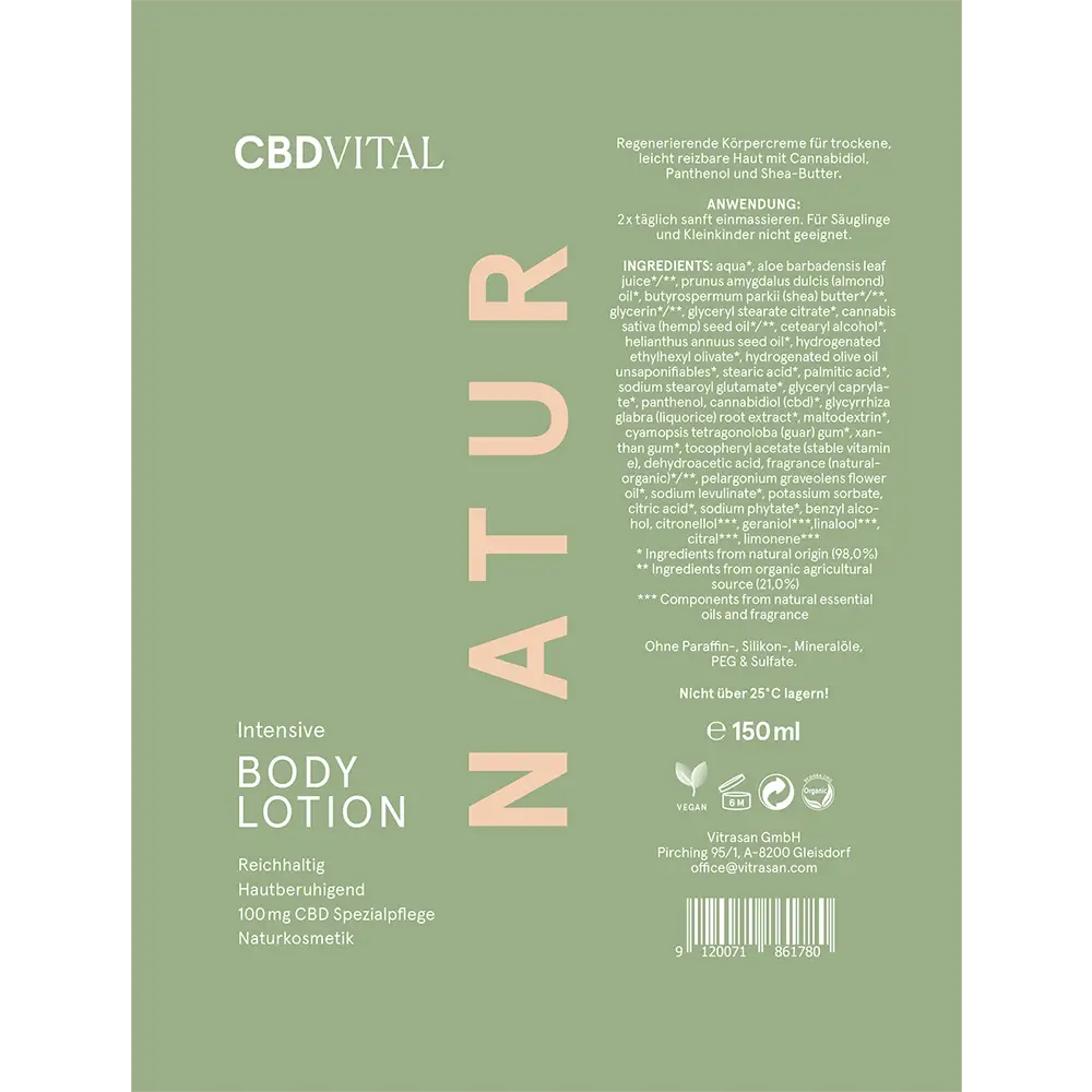 CBD Bodylotion INTENSIVE