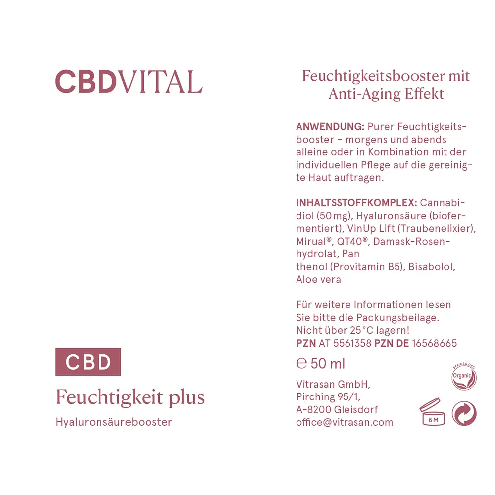 CBD Feuchtigkeit PLUS