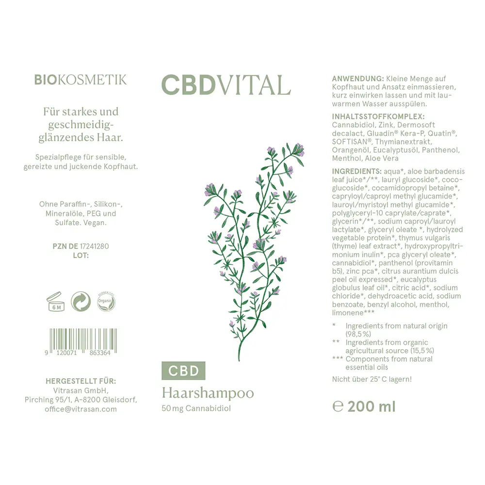 CBD Haarshampoo