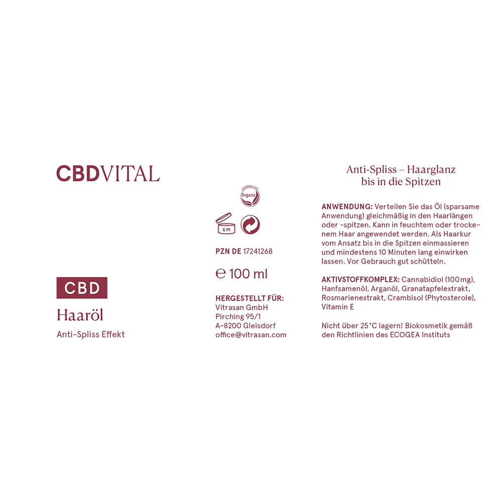CBD Haaröl