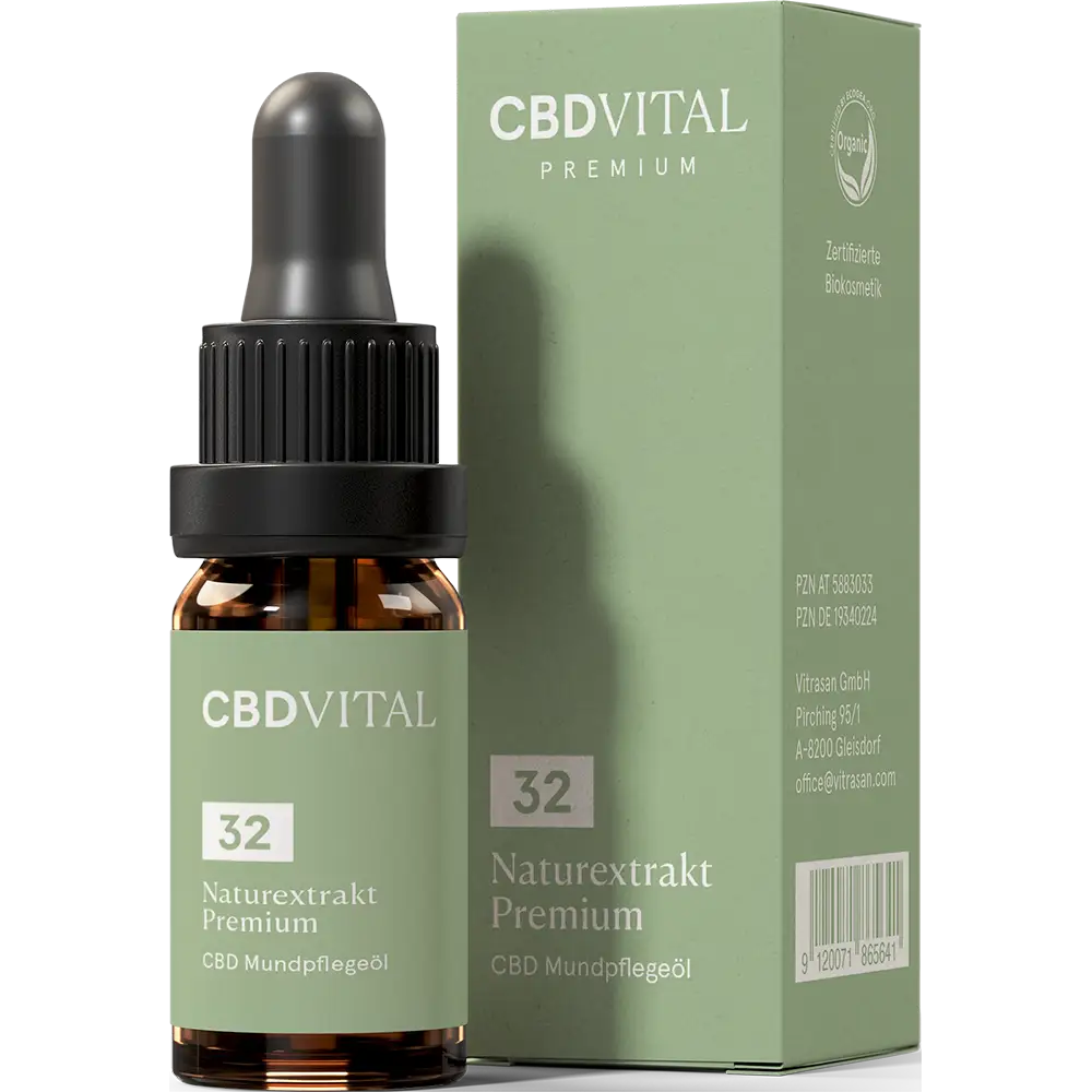 CBD Naturextrakt PREMIUM Öl 32%